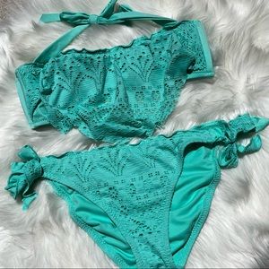 MOSSIMO Eyelet Bandeau Bikini